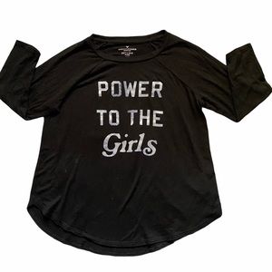 American Eagle Half Sleeve Soft & Sexy Shirt SizeS